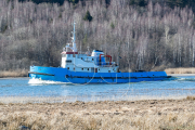 Bogserbåten Gibb i Göta älv