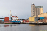 Barents lastar i Vänserborgs hamn