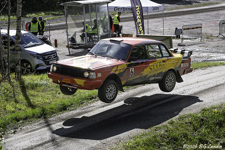 Jim flyger på Strömkarlsrallyt 2026