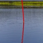 Signalröd markör