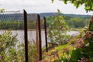 Bilder från en betongruin vid Mjörn 160414