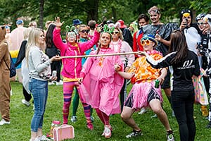 Bilder från studentspex i Alingsås 170530