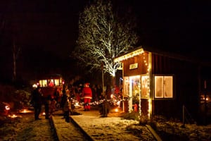 Bilder från AGJs tomtetåg 171210