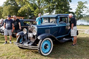 Bilder från bilträffen vid Nääs 180813